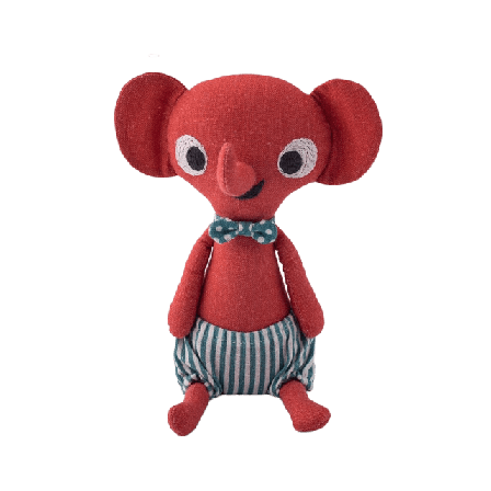 Littlephant Linnedocka Dockor & figurer Röd