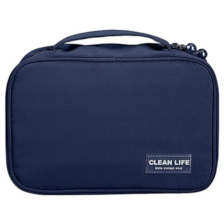 Hængende toilettaske til rejser, stor kapacitet kosmetisk toilettaske organizer frugtgrøn