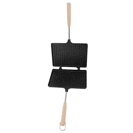 Multifunktionel Dobbeltsidet Håndsandwichmaskine til Hjemmemorgenmad