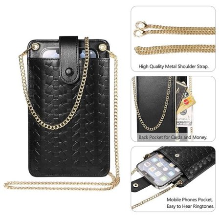 IC Små Crossbody-väskor för kvinnor Mobilplånbok