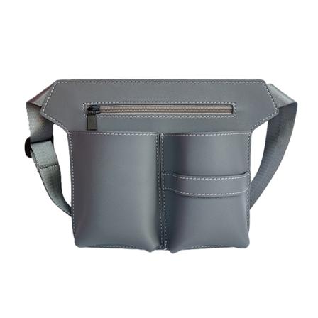 Hår Saxpåse Clips Kam för Case Frisör Frisör Hår Saxhölster Grey