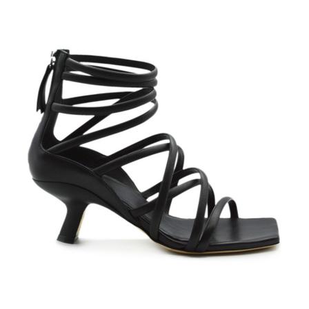 Vic Matié Sandalen , Zwart , Dames , Maat: 36 EU