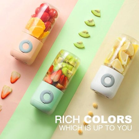Mini Bärbar Juicer USB Electric Frukt Smoothie Blender