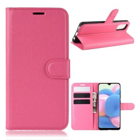 Classic Samsung Galaxy A41 Etui - Rose Pink