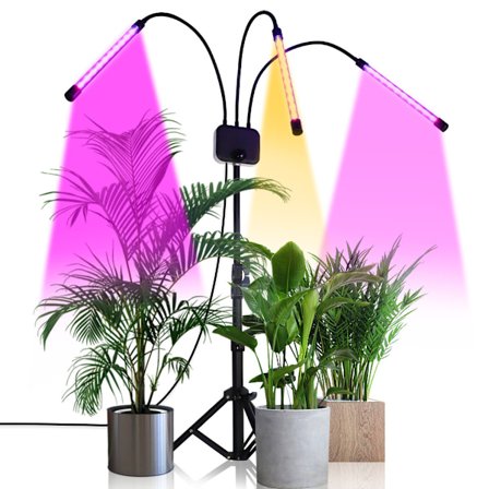 LED 4 Tube Grow Light, LED Grow Light Full Spectrum Grow Light f