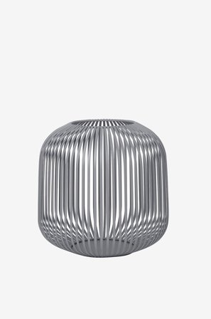 Blomus - Lyslykt Lito M 27 cm - Grå - Lysestaker & lykter - Fra Homeroom