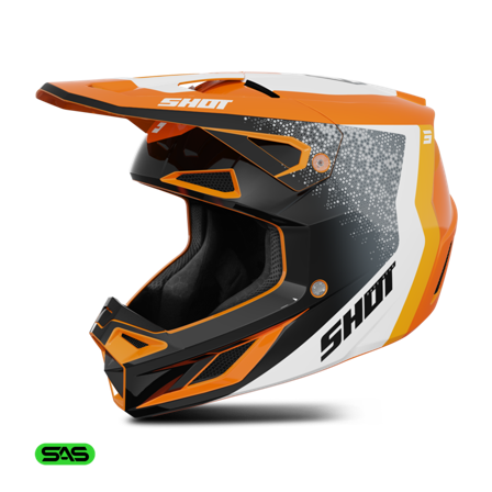 Crosshjelm Shot Speed Atomic Orange Glossy S