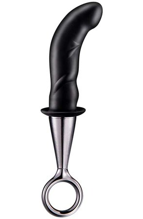 Silicone Plug With Finger Ring 20 cm Analplugg med dragring - Blushme.se