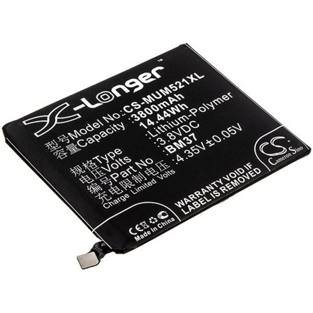 Batteri till SmartPhone, Mobil för Xiaomi Mi 5s Plus ( China Version )