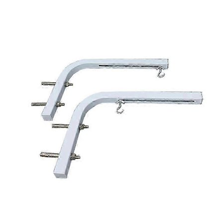 2025 1 par projektorskjermkroker og takmonteringsbraketter for projektorskjerm