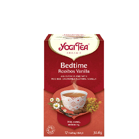 Yogi Te Bedtime Rooibos Vanilla 17 tepåsar