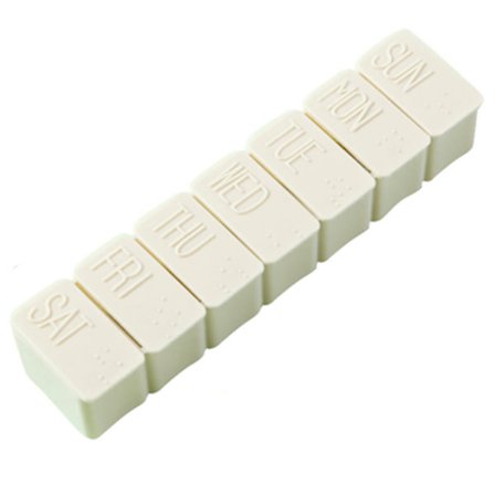 Praktisk Holdbar Dosett 7-Fags Ugedosett