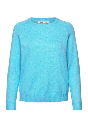 Onllesly Kings L/S Pullover Knt Noos Pullover Blå ONLY*Betinget Tilbud