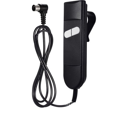 Fjernbetjening til lænestol med 2 knapper og 5-polet forbindelse til elektrisk løftesofa