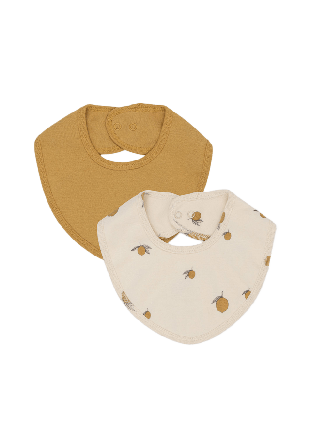 Konges Sløjd 2 Pack Bibs Haklappar & förkläden Unisex Vit ONESIZE