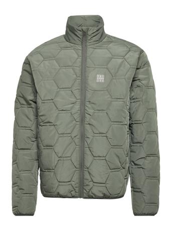Bågø Quilted Jacket Kviltad Jacka Grön H2O