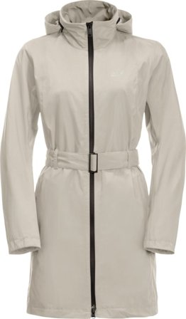 Jack Wolfskin Women's Norden Port Coat Women unlined parkas Grey S