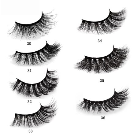 Lösögonfransar 3D-Minkhår av Patie-Minerals (Gold-Shadow)