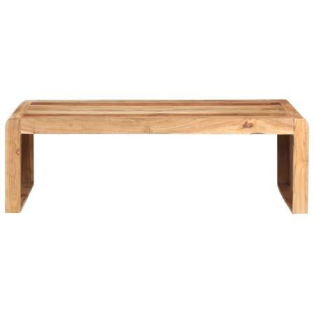 Vidaxl Soffbord 110x63x35 Cm Massivt Akaciaträ Brun