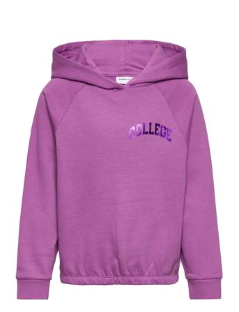 Nkfruna Ls Boxy Sweat Bru Camp Purple Name It