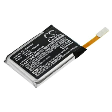 Batteri til smartklokke for LG Watch Urbane LTE, W200