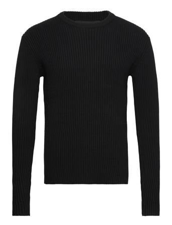Simbbbenny Crew Neck Knit Black Bruuns Bazaar