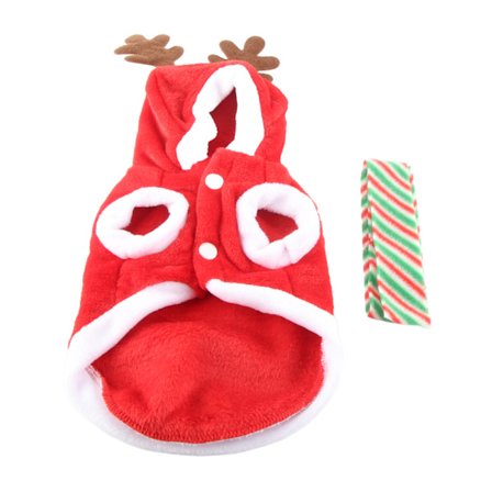 Jule Flanell Kæledyrstøj til Katte og Hunde