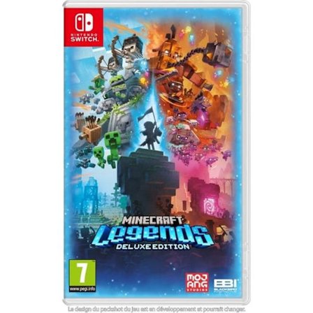 Minecraft Legends - Deluxe Edition • Nintendo Switch-spel