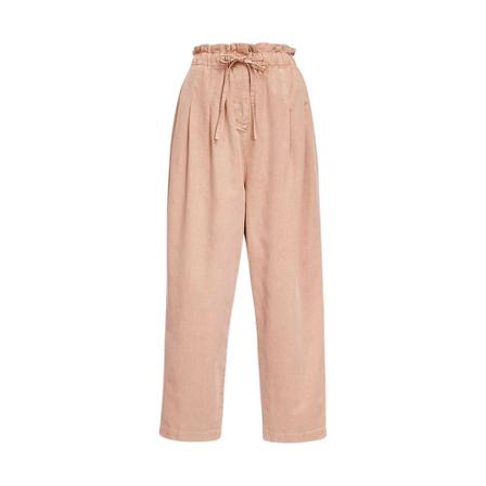 Essentiel Antwerp, Pantalon BOS gathered waist Różowy, Kobieta, Rozmiar: L