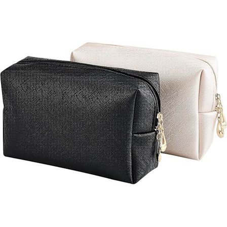 2-pak Kosmetikposer, Reisekosmetikposer Små Vanntette Kosmetikposer Kosmetikposer