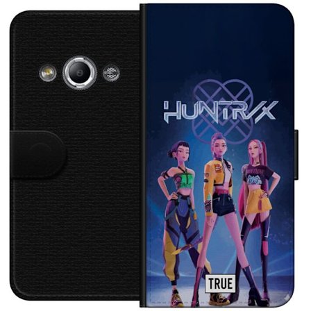 Yhteensopiva Lompakkokotelo Samsung Galaxy Xcover 3 KPop Demon Hunters 2 - HuntrX Girls motiivi, jossa on futuristinen KPop-tyyli ja voimakas asenne