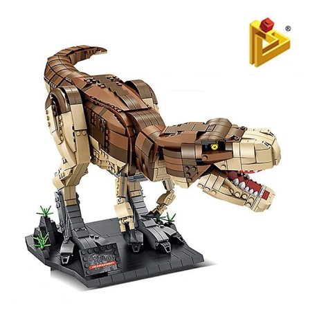 Ideas Dinosaur Toys Jurassic Park T-rex Dinosaur World Building Blocks Creative Deformed Dinosaur Bricks Sets Boy Toys Kids Gifta No Original Box