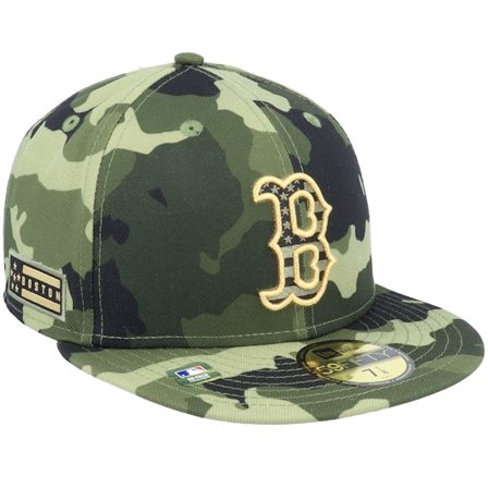 New Era - MLB - Camo - fitted - Cap - Boston Red Sox Armed Forces Day 59FIFTY Camo Fitted - Hatstore