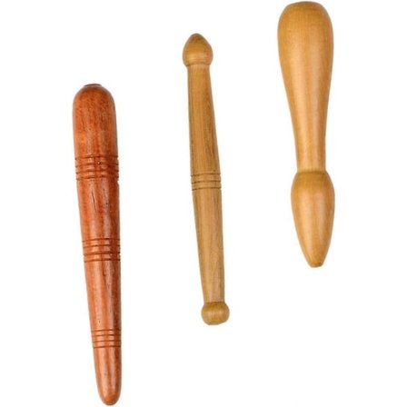 3 stk Trepinne Skraping Massasje For Triggerpunkt Massasjeverktøy Manuell Penn