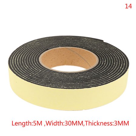 5M EVA Sponge Foam Adhesive Stark tätningssäker dämpande tejp