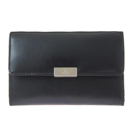 Adax Celia No big fur puppet with flap Sort, Dame Punge og Kortholder, Størrelse: ONE Size