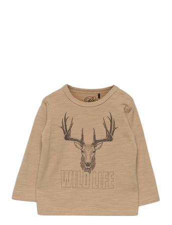 T-Shirt Ls Beige Petit By Sofie Schnoor