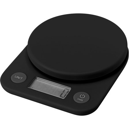 Rig-tig Foodie kjøkkenvekt, svart' - 'Hvit