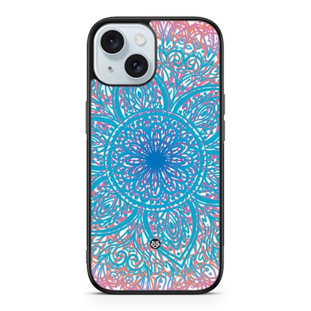 Bjornberry Skal iPhone 15 - Pastellmandala