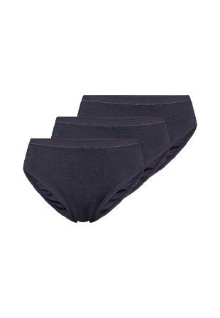 JBS of Denmark 3-pack Tai Brief Ull Badkläder Dam Grå S