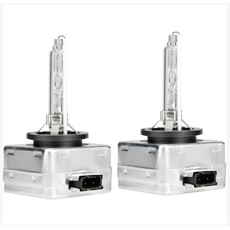 2 stk D1S 6000K 35W Xenon-frontlykter for bil, erstatningslyspærer