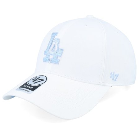 47 Brand - MLB Bianco adjustable Cappellino - Los Angeles Dodgers MLB The Clouds 47 Mvp White Adjustable @ Hatstore
