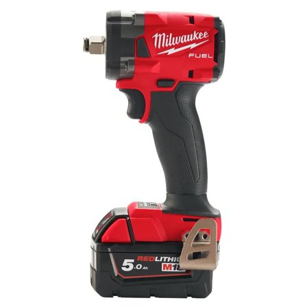 Milwaukee M18 FIW2F12-502X Mutterdragare med batteri och laddare, Elhandverktyg
