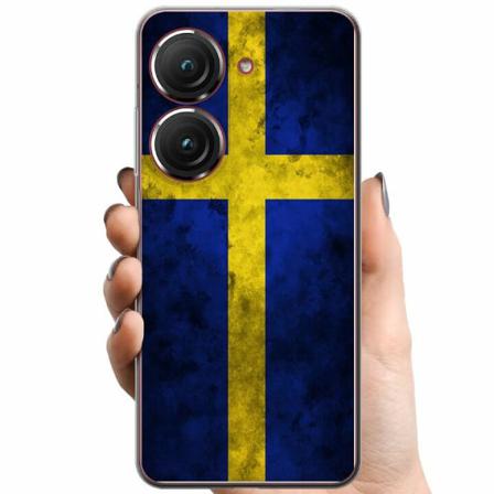 Asus Zenfone 9 Tpu Mobilskal Sverige Flagga