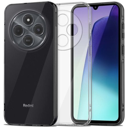 Tech-Protect FlexAir+-etui til Xiaomi Redmi 14C / Poco C75 - gjennomsiktig