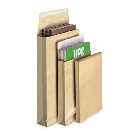 100 förstärkta kraftpåsar - 22,9 x 32,4 cm