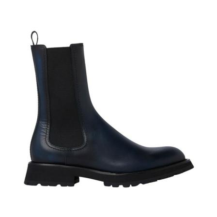 Alexander McQueen, Boots Niebieski, Mężczyzna, Rozmiar: 43 EU