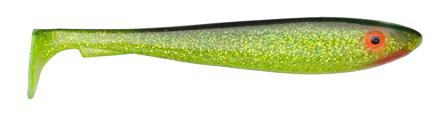 Svartzonker McRubber Shad 23cm - 2 pack C19 Black ́n Chatreuse