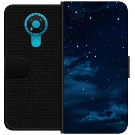 Kompatibelt Plånboksfodral till Nokia Nokia 3.4 Himmel