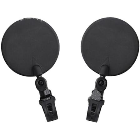 Sykkel bakspeil, 2-pakning, 360° justerbart og roterende bakspeil for styret, egnet for de fleste terrengsykkel bakspeil